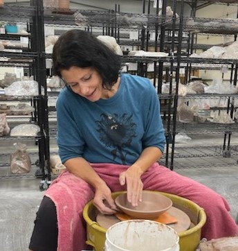 throwing a bowl